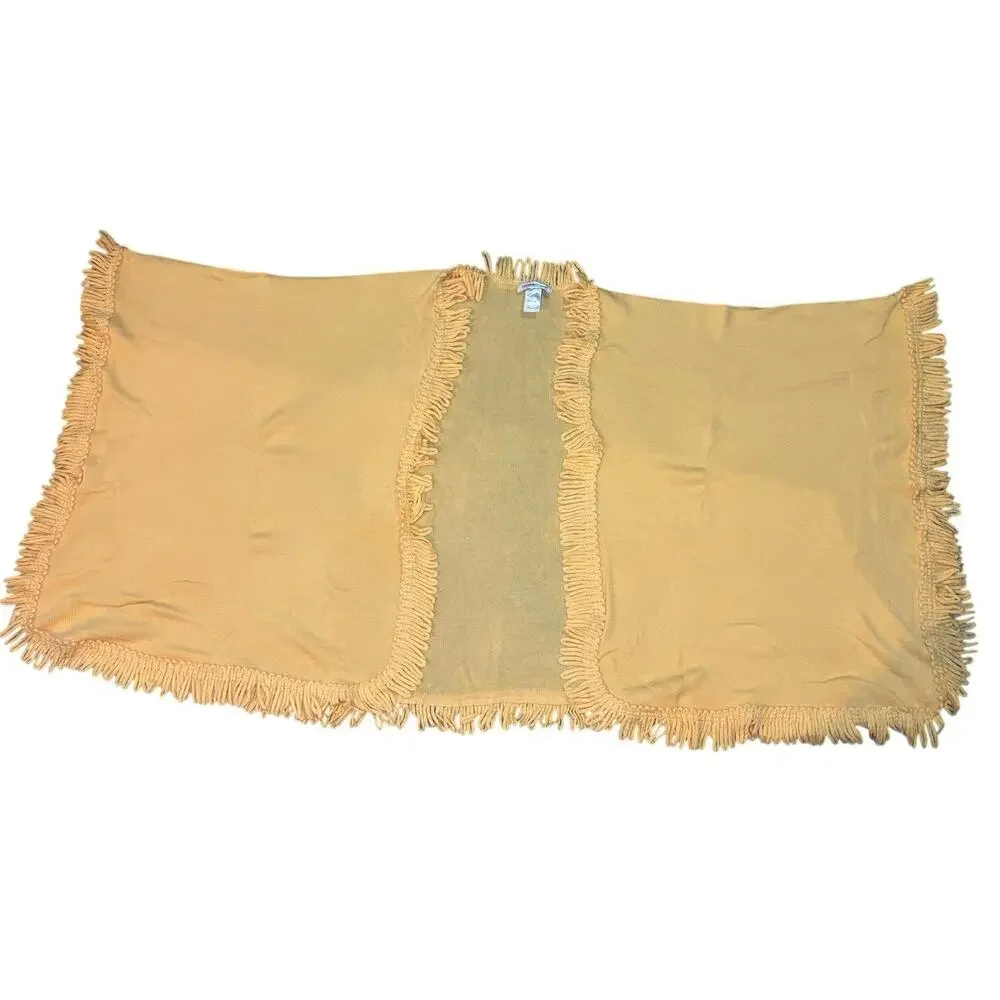 Coldwater Creek Dandelion Yellow Oversized Shawl